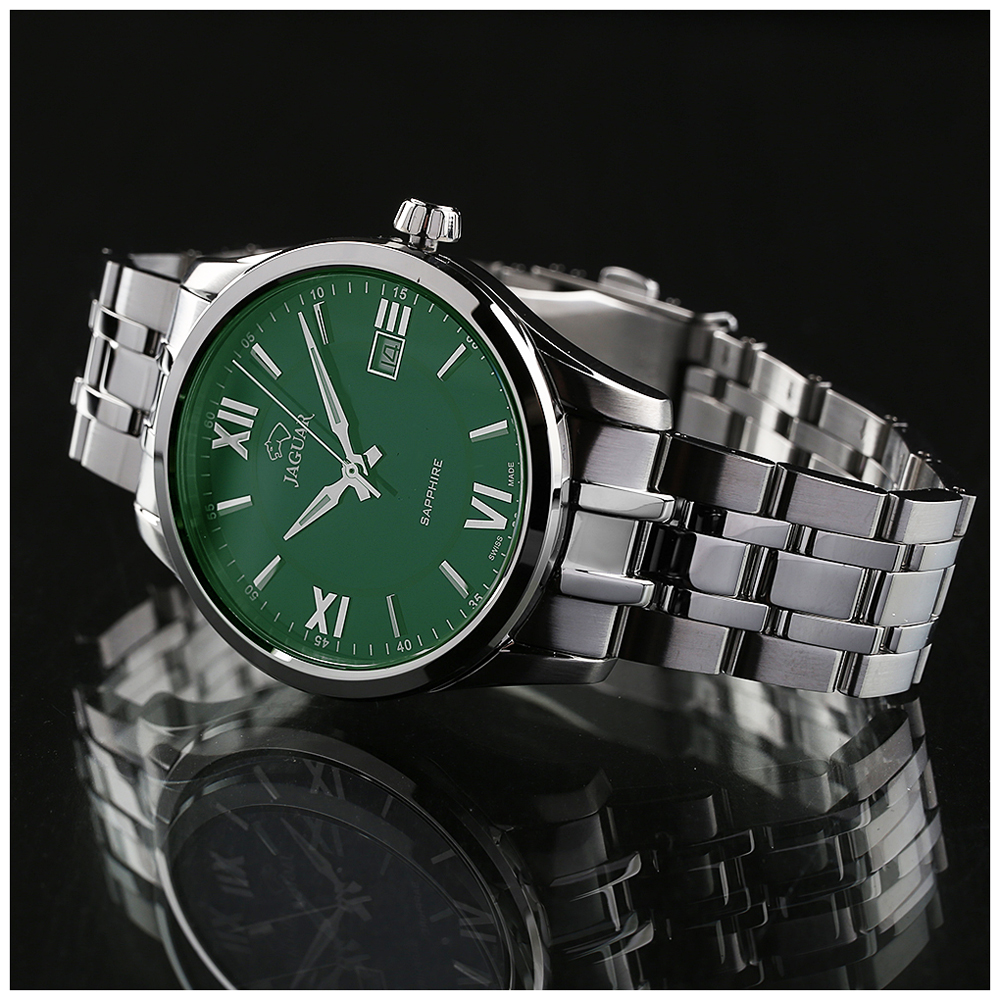 Reloj Jaguar hombre Acamar suizo esfera verde J964/3 - Joyería