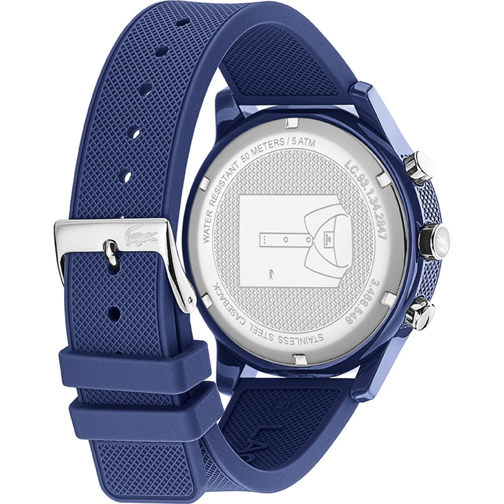 lacoste blue watch