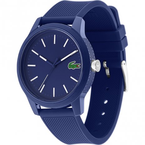 lacoste blue dial watch