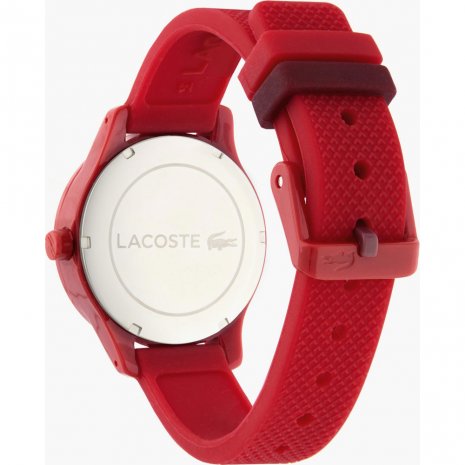 lacoste red watch