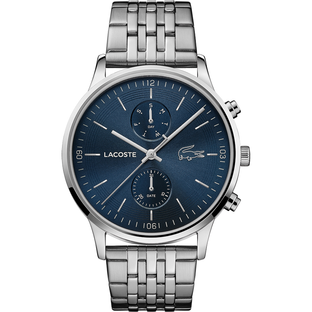 lacoste silver watch