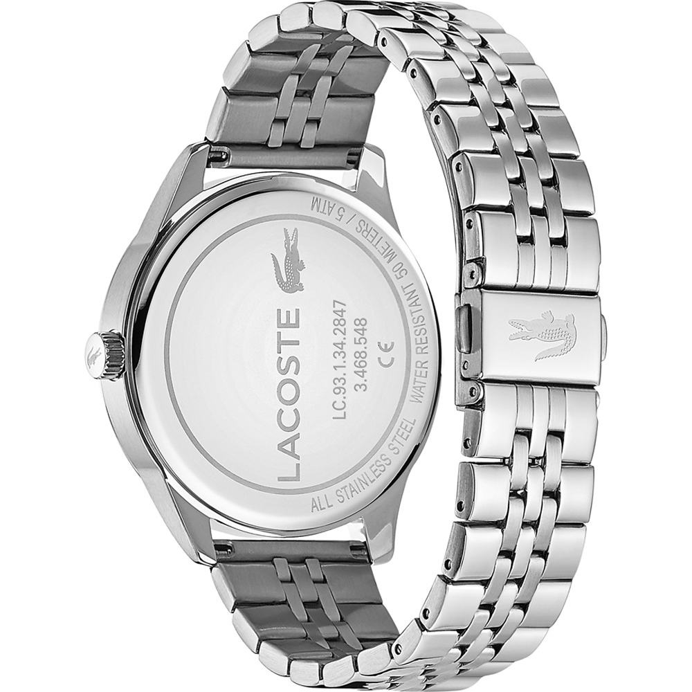 lacoste watch stainless steel