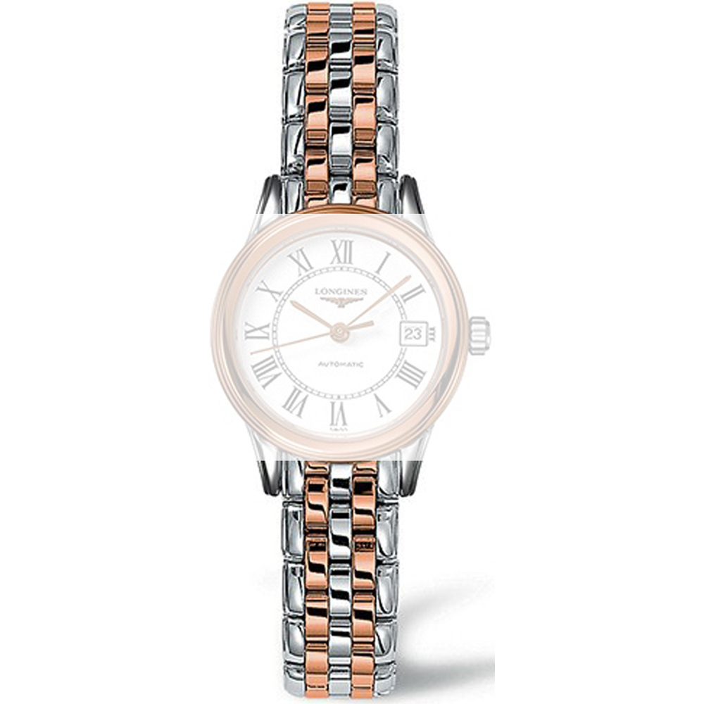Longines L600151362 Flagship Horlogeband