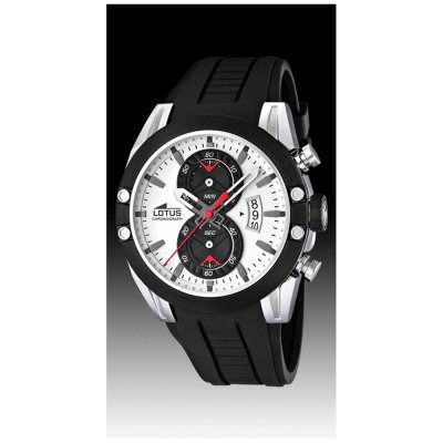 Correa de Reloj Lotus Original Piel Negro 9994/1