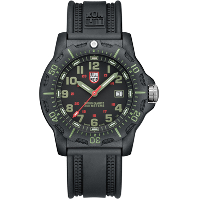 Luminox Watch Time 3 hands Black Ops Carbon A.8817