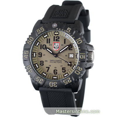 Luminox Watch Time 3 hands Navy Seal Colormark A.3063