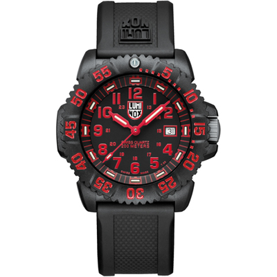 Luminox Watch Time 3 hands Navy Seal Colormark A.3065