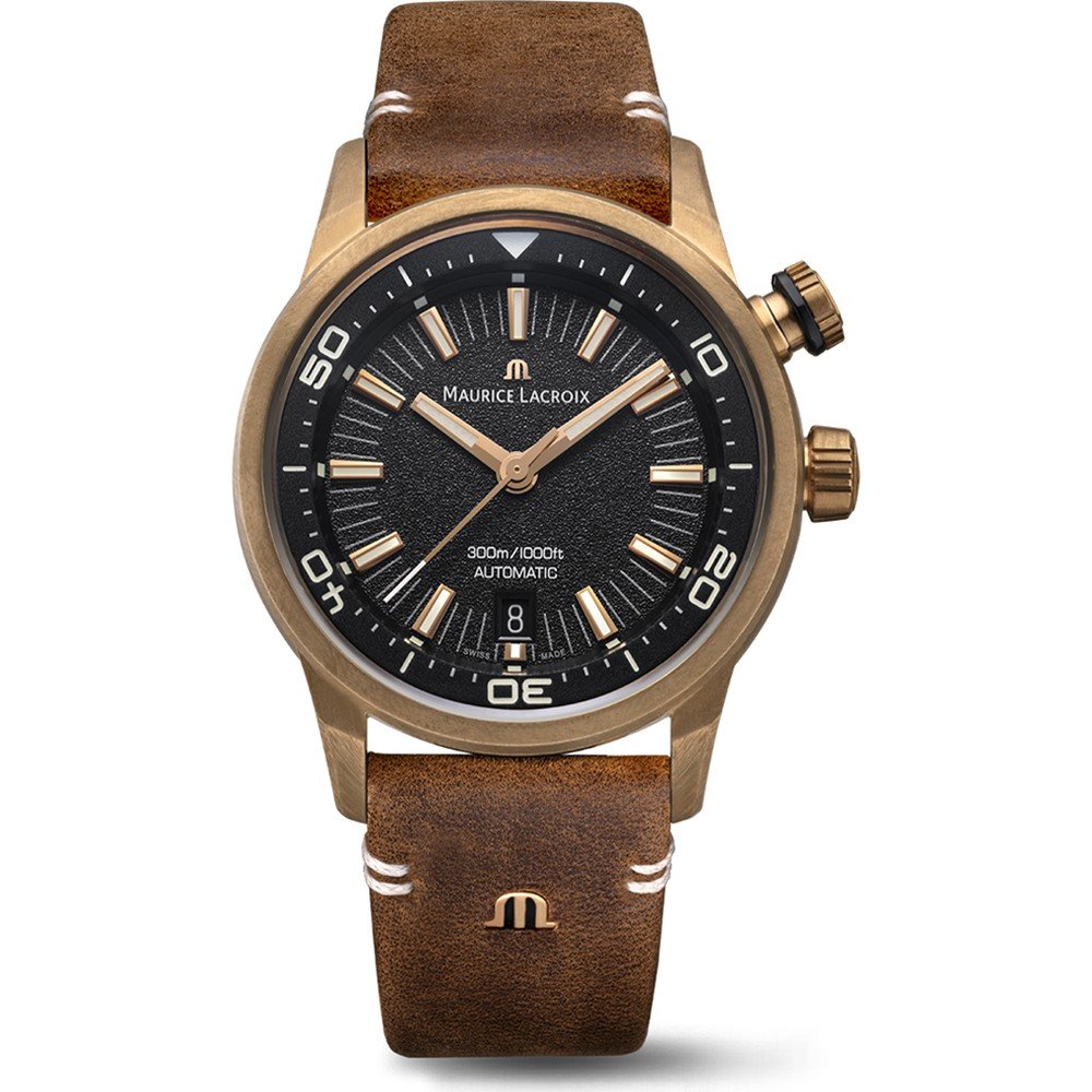 Reloj Maurice Lacroix Pontos PT6248-BRZ01-330-3 Pontos S Diver Bronze