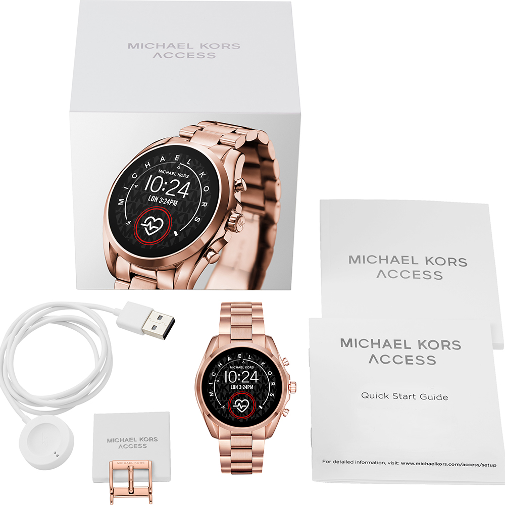 michael kors access touchscreen stainless steel smartwatch