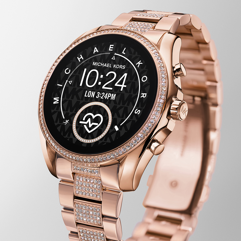 digital michael kors watch women's