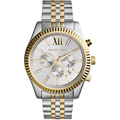 Michael Kors Watch Chrono Lexington Big MK8344