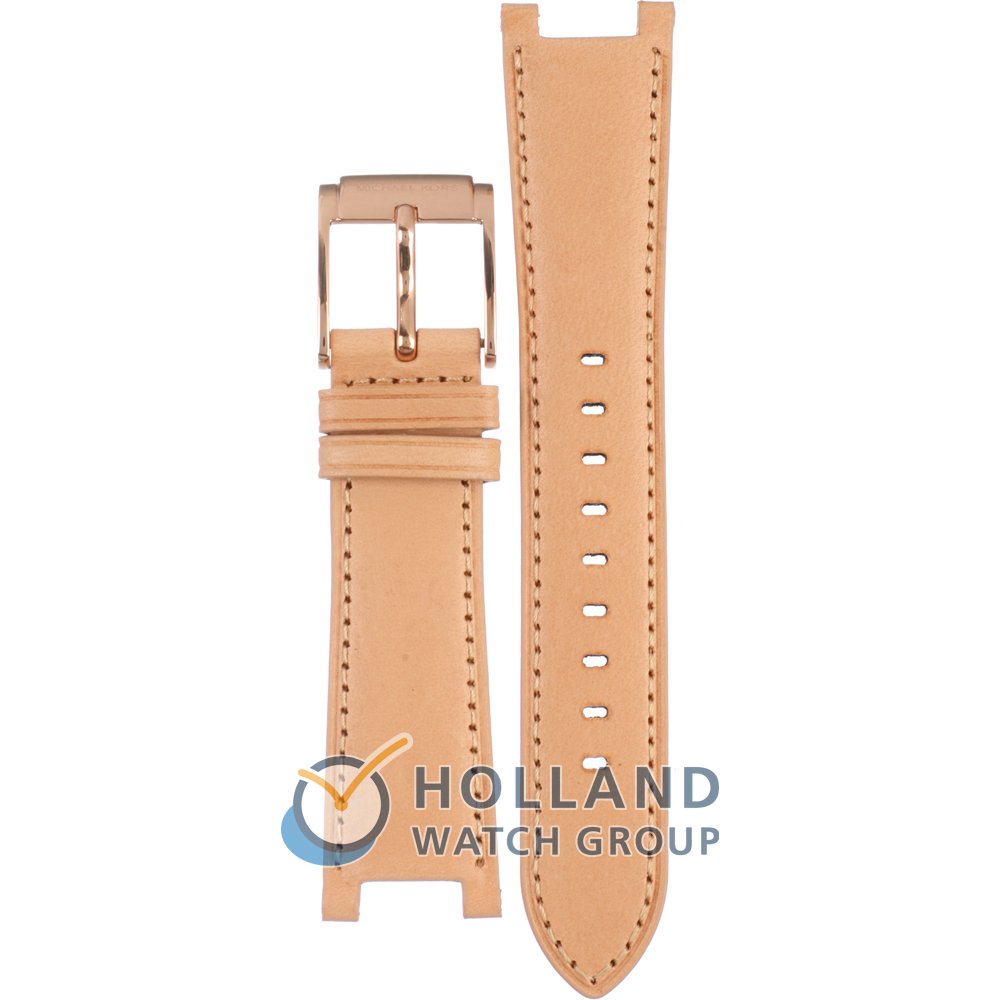michael kors leather watch band