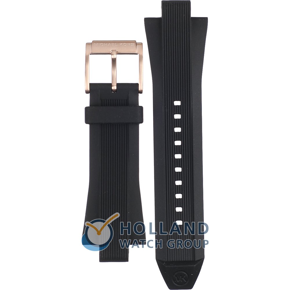 michael kors silicone watch strap