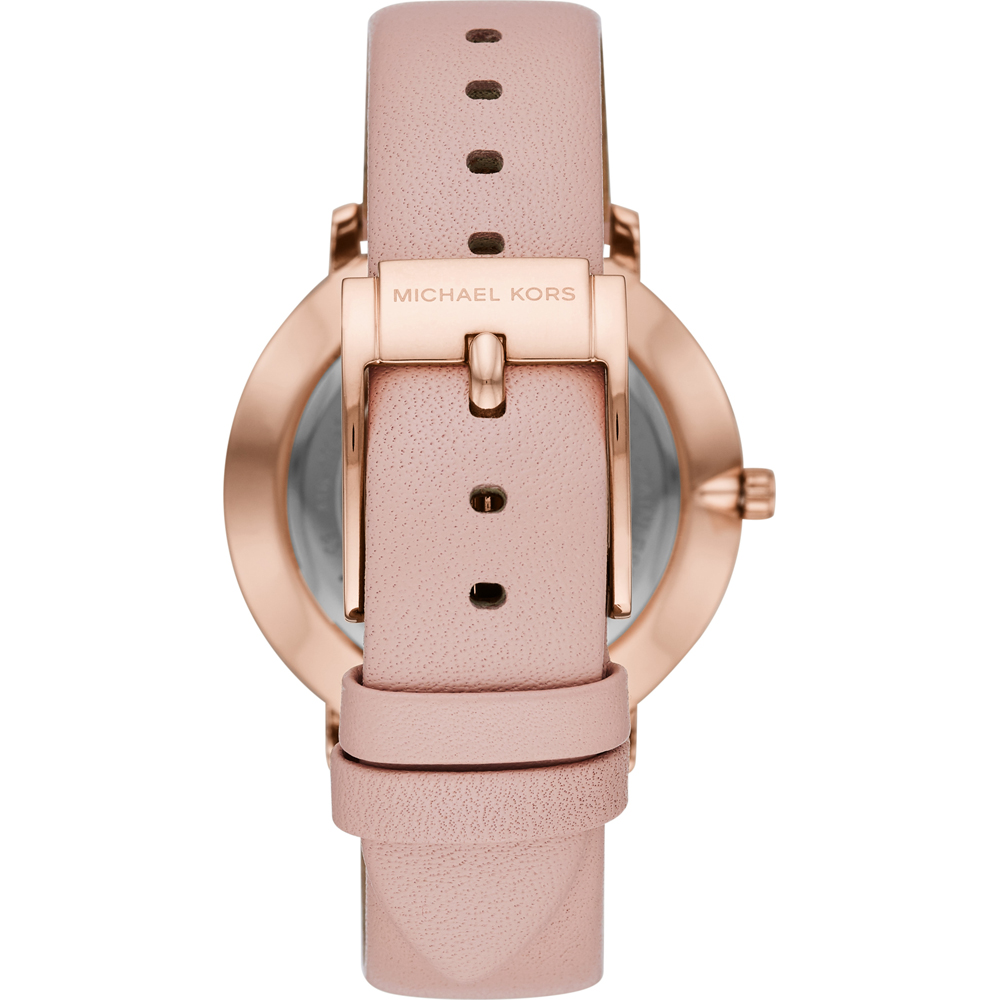 michael kors rose gold and pink watch