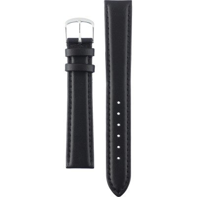 Watch Band Black Nylon Hook & Loop Ironman Timex 19mm