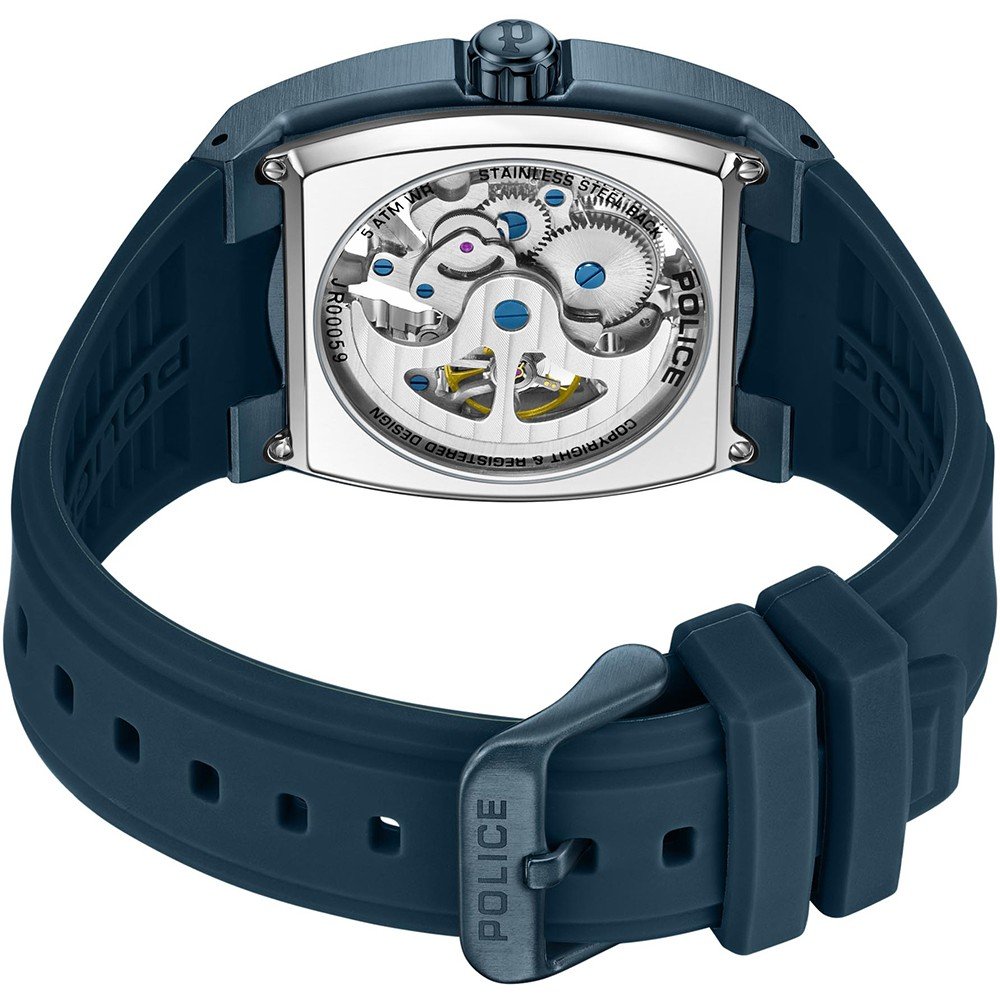 Montre police 2024 bleu