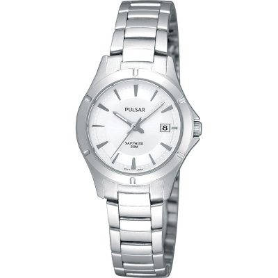 Pulsar Watch Time 3 hands PXT861 Lady Sapphire Silver PXT861X1