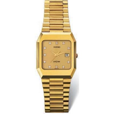 Rado square clearance gold watches