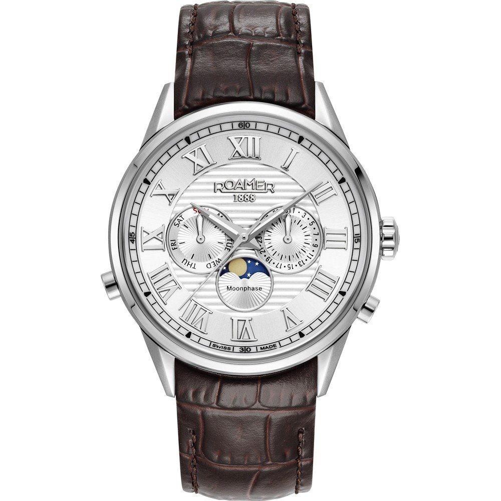 Roamer Superior 513821-41-25-05 Superior Moonphase II Watch