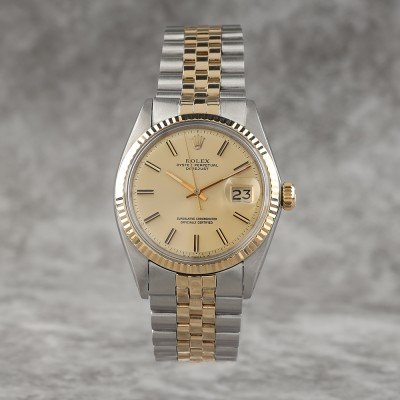 Rolex Steel and Yellow Gold Rolesor Datejust 41 Watch - Fluted Bezel -