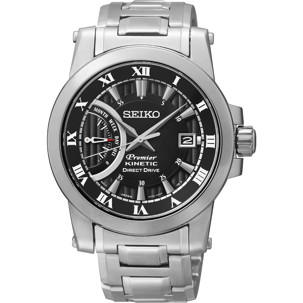 Seiko Premier SRG009P1 Premier Kinetic Watch