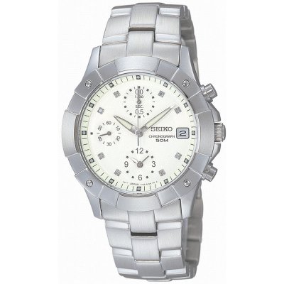 Seiko Watch Chrono Ladies Chronograph SNDZ65P1