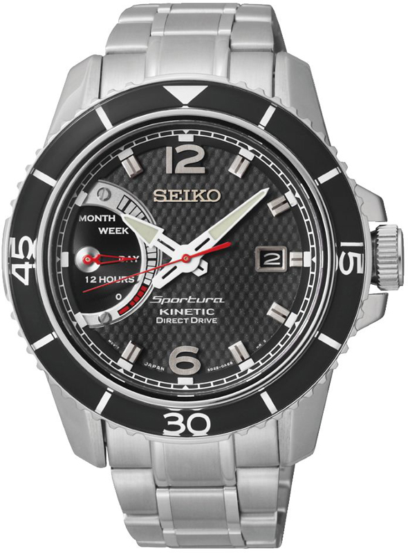 Seiko Watch Time 3 hands Sportura SRG019P1