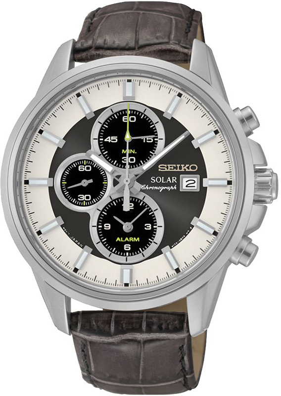 Seiko SSC259P1 Solar Chronograph Watch