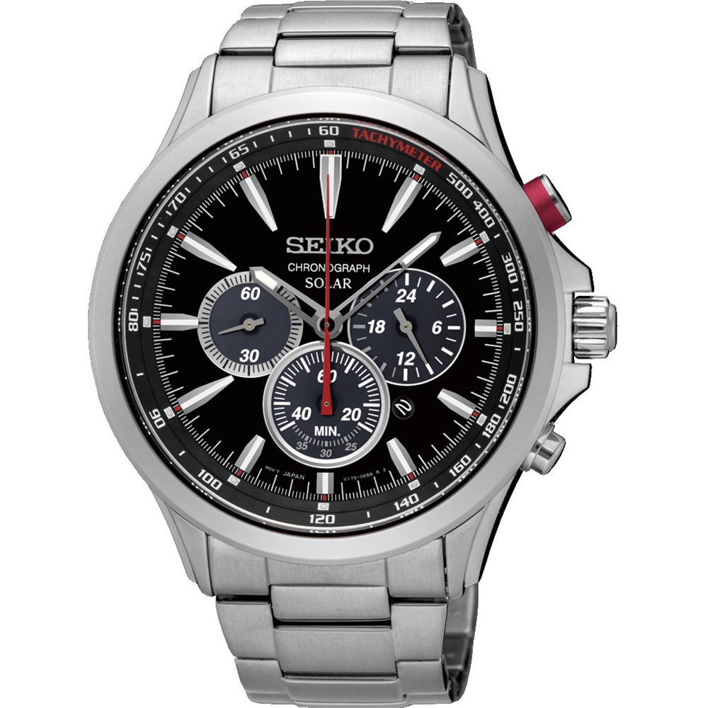 Seiko SSC493P1 watch - Solar