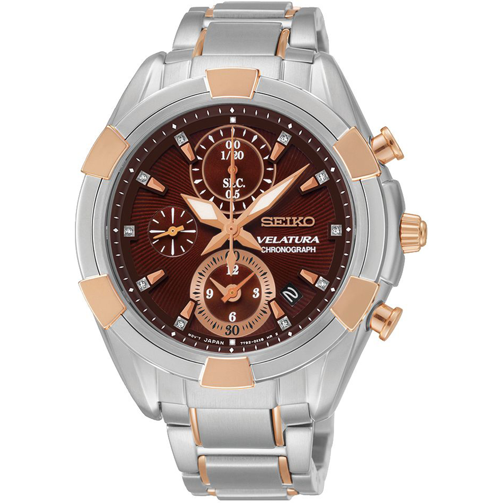 Seiko Watch Chrono Velatura Chronograph SNDW12P1