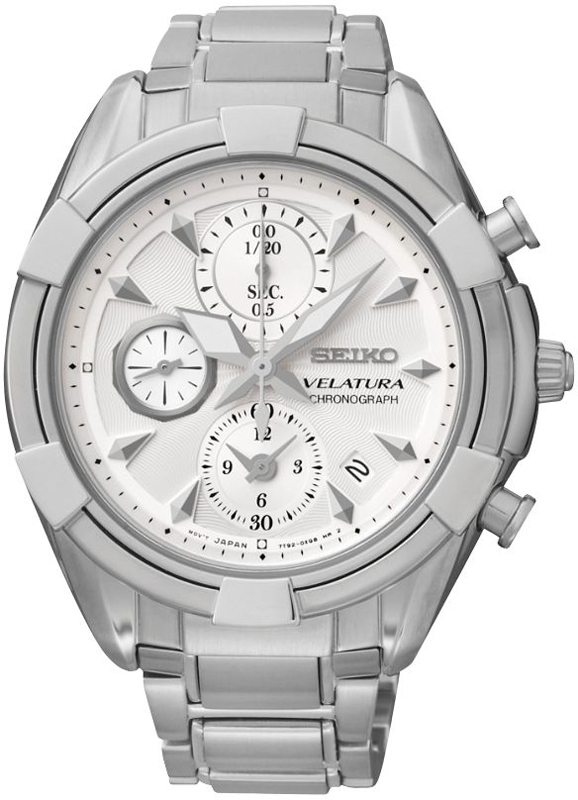 Seiko Watch Chrono Velatura Chronograph SNDW59P1