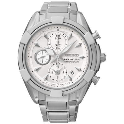 Seiko Watch Chrono Velatura Chronograph SNDW59P1