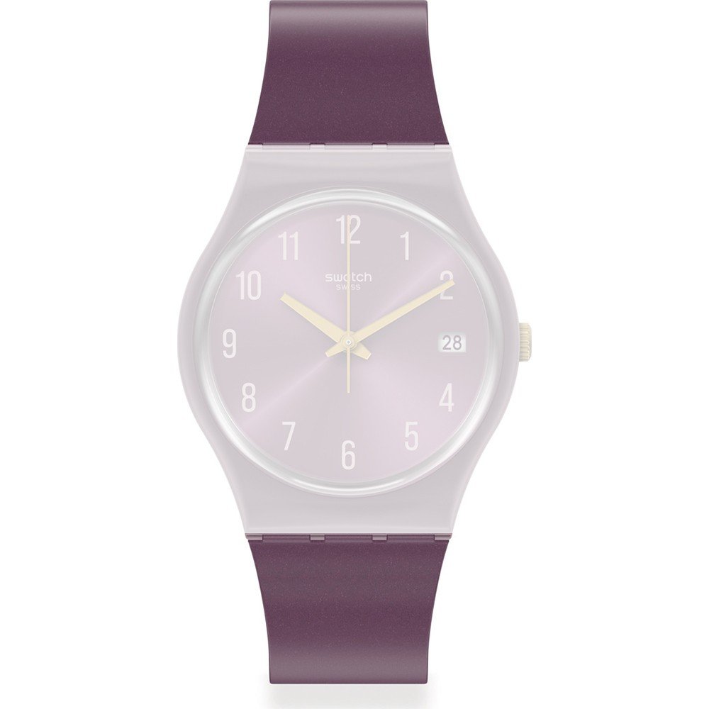 Swatch Plastic - Standard Gent AGV403 Pearly Purple Strap