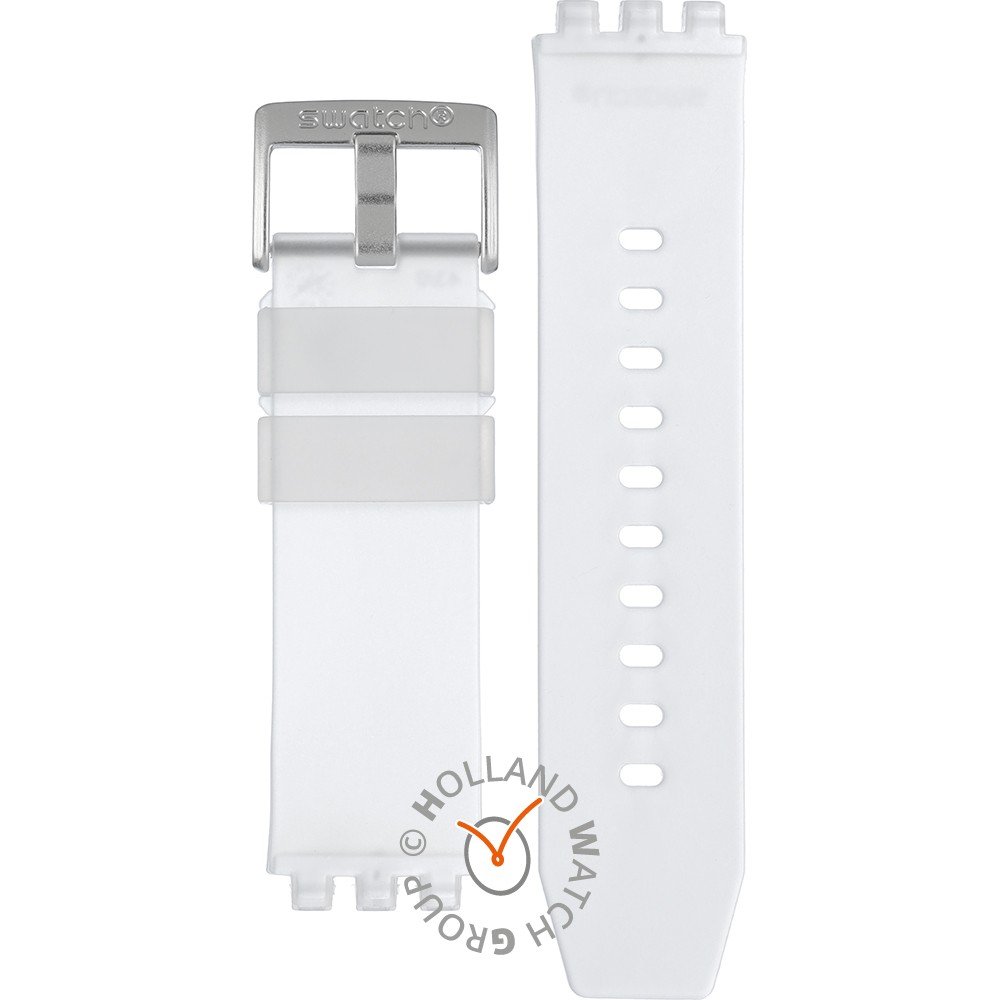 Swatch Big Bold ASB01K100 Clearly Bold Strap • Official dealer