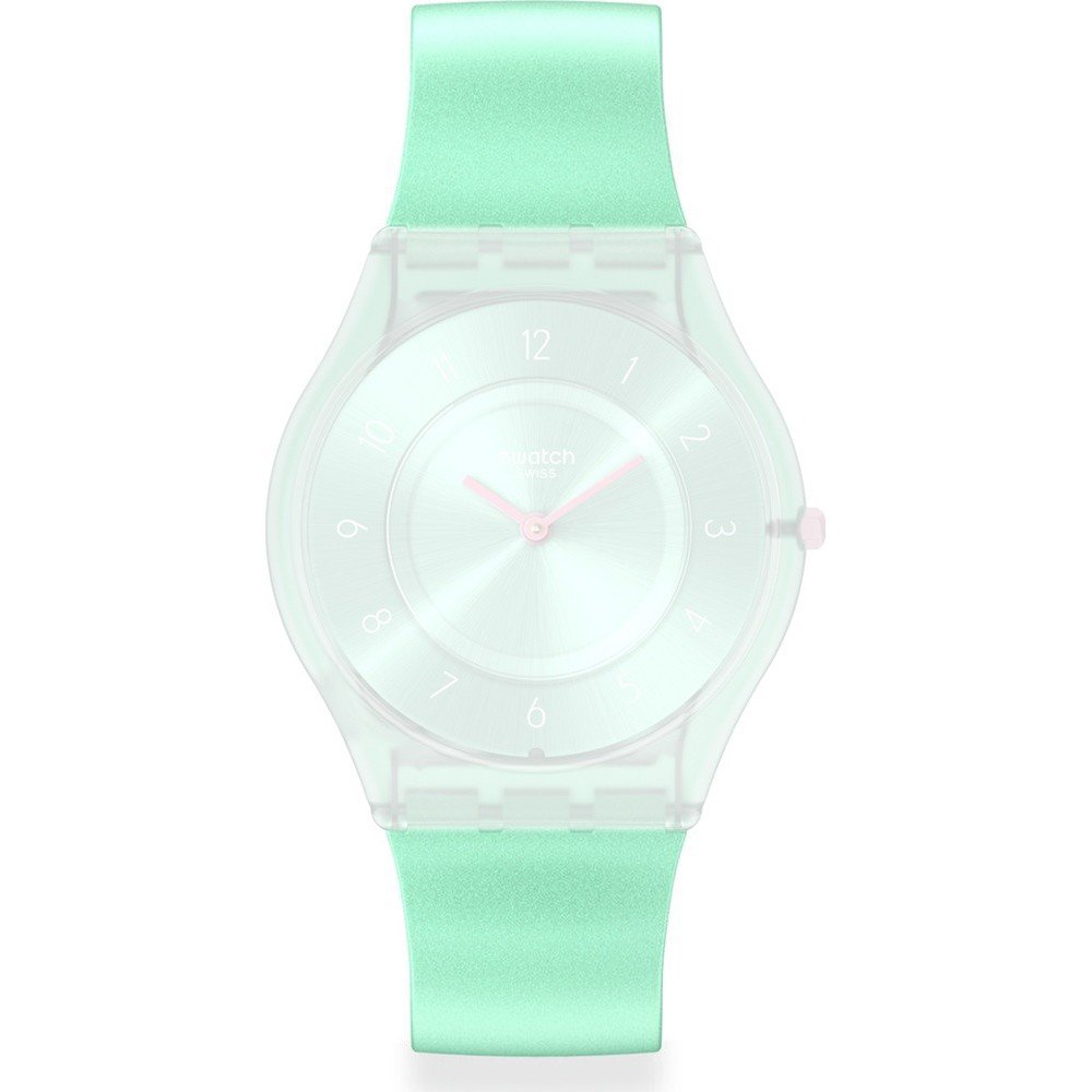 Swatch Plastic Bio - Skin ASS08L100 Pastelicious Teal Strap