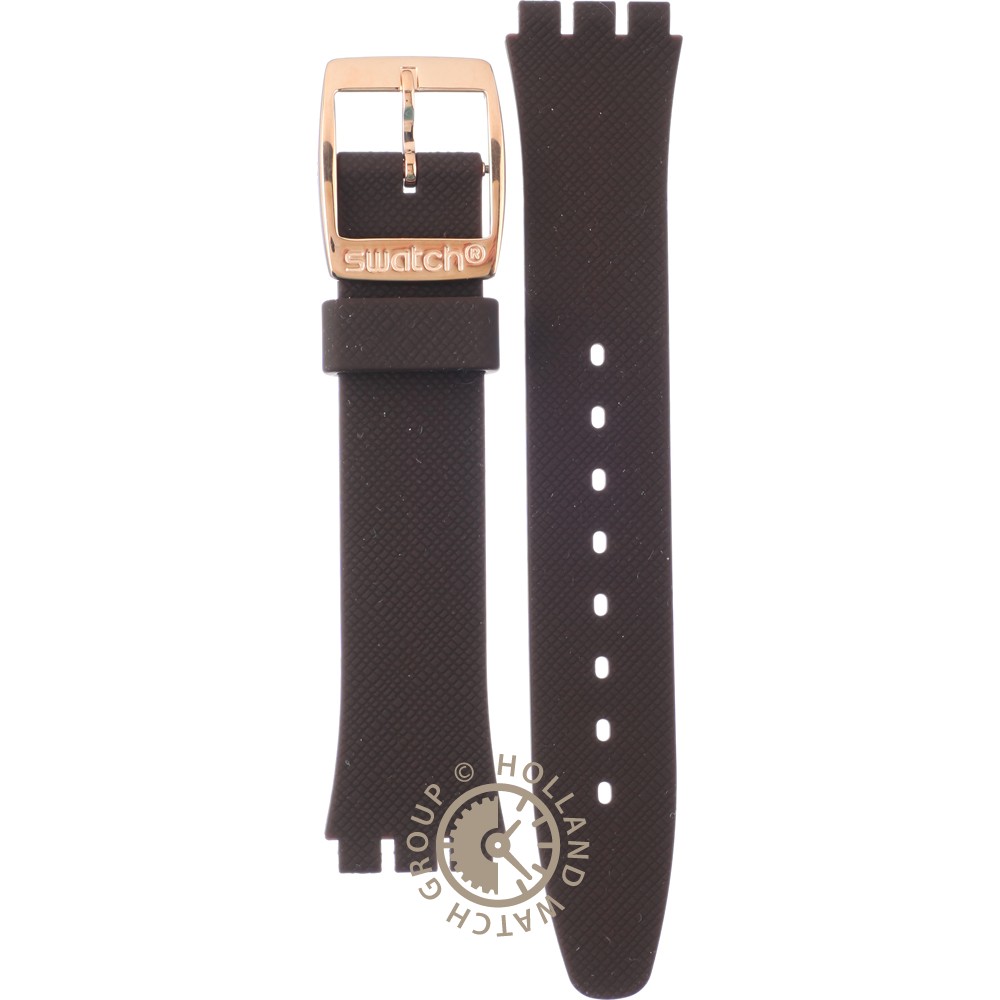 Swatch Irony - Medium - YL AYLG701 YLG701 Brownee Strap • Official dealer •  Mastersintime.com