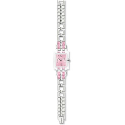 Swatch Square SUBK137G Be Found Pink Watch