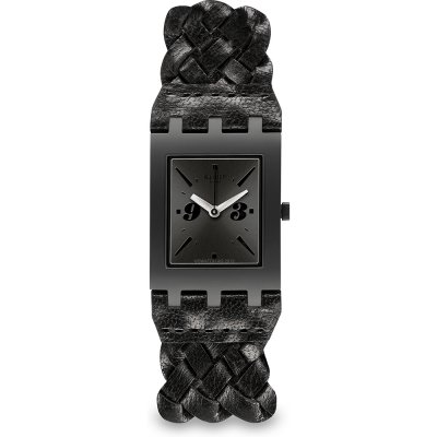 Swatch Square SUBB124 Black Braid Watch