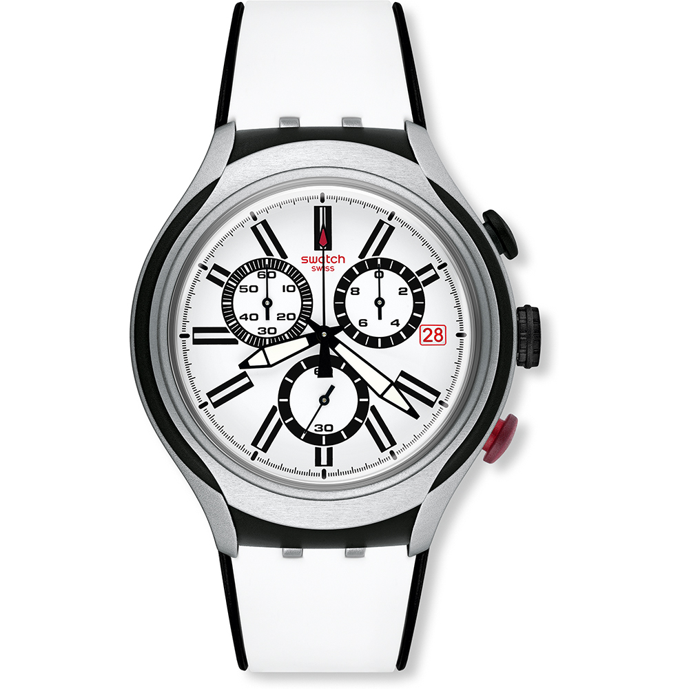 Swatch XLite Chrono YYS4005 Black Wheel Watch