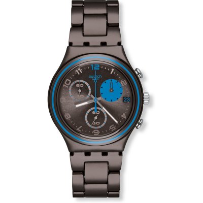 Swatch Irony Chrono YCM4003AG Blauerfleck Watch