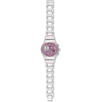 Swatch Irony Chrono YCS488G Caviar D'Aubergine Watch