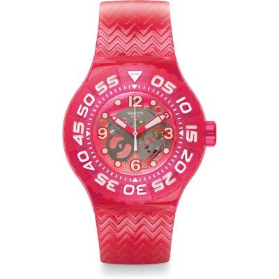 Swatch Scuba Libre SUUP100 Deep Berry Watch