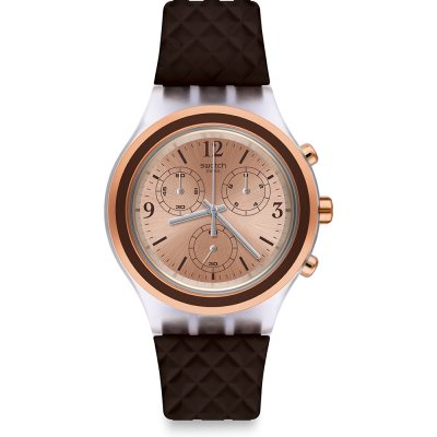 Swatch Chrono SVCK1005 Elebrown Watch