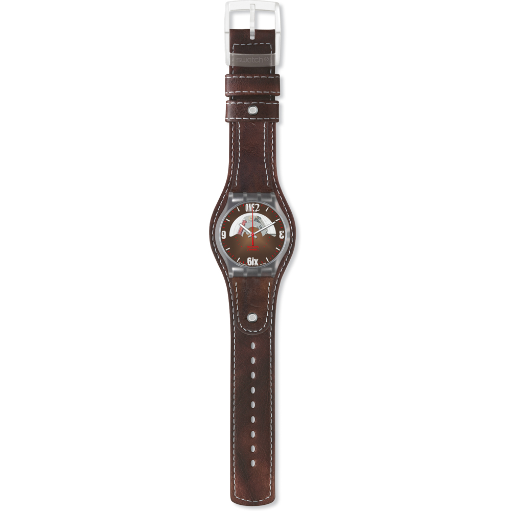 Swatch Jelly In Jelly SUJK141 Fastener Watch