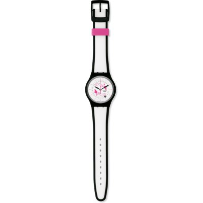 Swatch Jelly In Jelly SUJB401 Flower Lady Watch