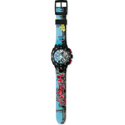 Swatch Chrono Plastic SUIB406 Funky Words Watch