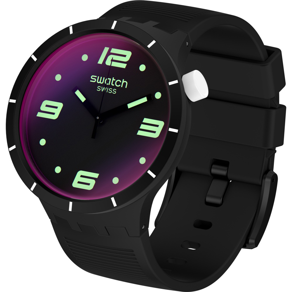 Swatch So27b119 Watch Futuristic Black