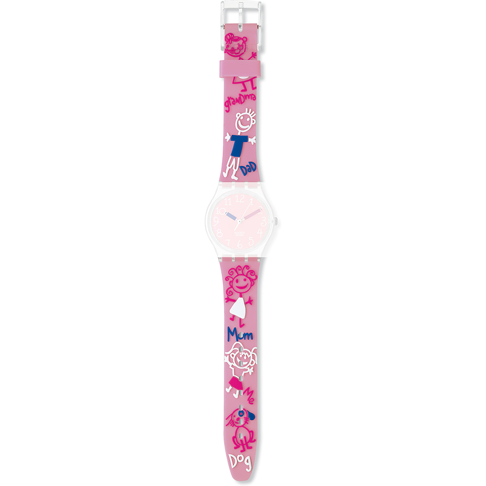 Swatch AGE166 Strap - GE166 Family Portrait