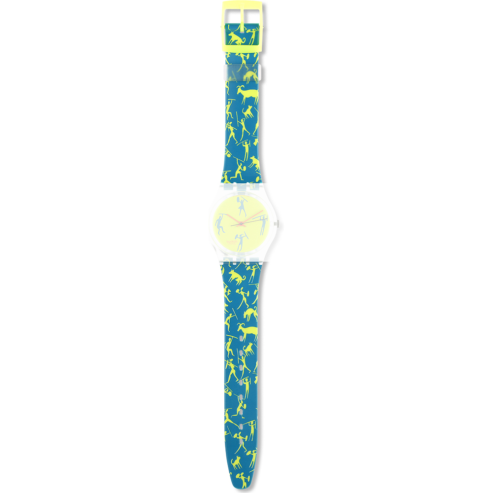 Swatch AGK120 Strap - GK120 African Can