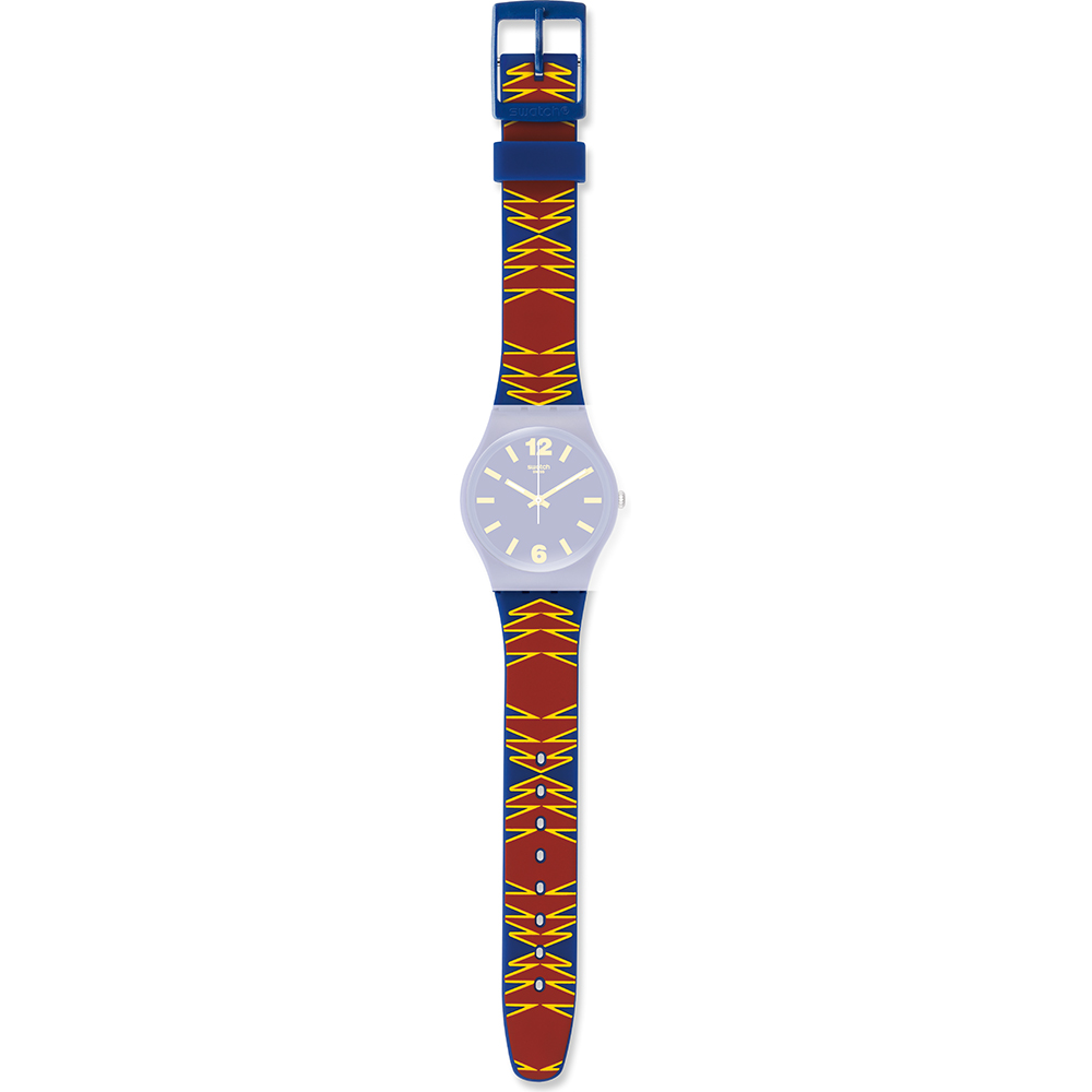 Swatch AGN235 Strap - GN235 Mexican Mask